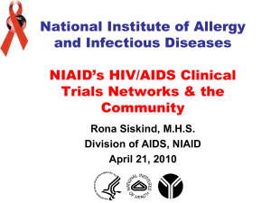 AIDS Clinical Trials Group - HIV Research Catalyst Forum