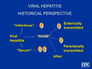 Hepatitis A