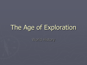 The Age of Exploration