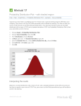 Probability Distribution Plot – with shaded region