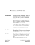 Abdominal and Pelvic Pain - The Brookside Associates