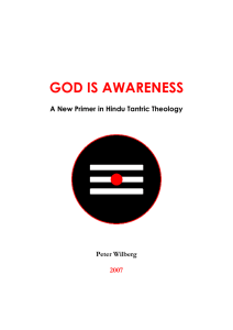 Awareness as the Ultimate Reality of God