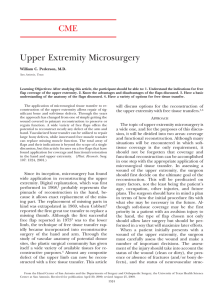 0105-upper extremity microsurgery