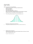 Advanced Algebra Chapter 11 Review Make sure you know how to