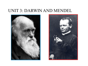 Darwin`s Contributions