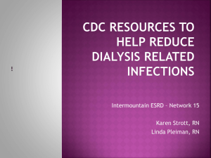 Why are dialysis patients at Risk for Infection?