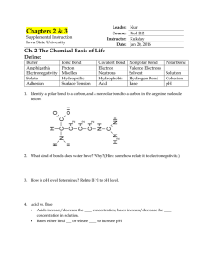 Worksheet 1 - Ch. 2, 3 - Iowa State University