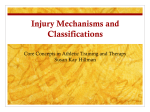 Injury Mechanisms and Classifications