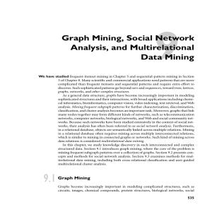 Graph Mining - Website Services