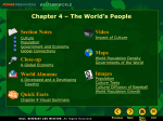 Chapter 4 The Worlds People