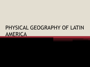 physical geography of latin america