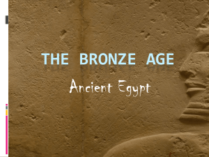 The Bronze Age - Ms. Mac`s Class