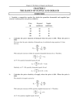 CHAPTER 2 THE BASICS OF SUPPLY AND DEMAND