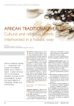AFRICAN TRADITIONAL HEALERS: Cultural and religious beliefs