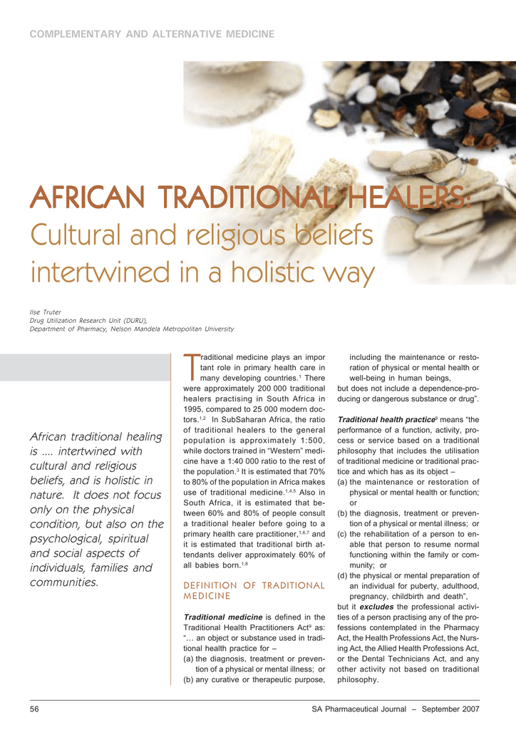 When Cultures Intertwine – The African Way