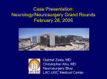 Case Presentation: Combined Neurology/Neurosurgery Grand
