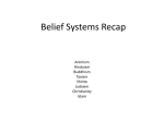 Belief Systems/Religions