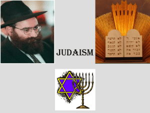 Section One-Judaism - Immaculateheartacademy.org