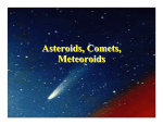 Asteroids, Comets, Meteoroids