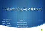 Datamining @ ARTreat Project