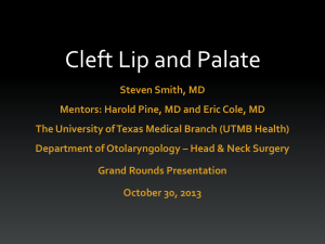 Cleft Lip and Palate