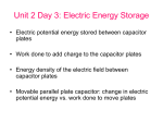 Unit 2 Day 3: Electric Energy Storage