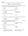 Bill Nye – Outer Space Worksheet