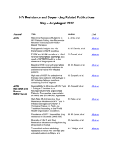 Infection, Genetics and Evolution