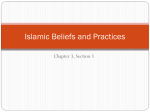Islamic Beliefs and Practices