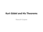 Kurt Gödel and His Theorems