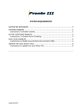 Pronto III System Requirements - Xcel Energy