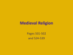 Medieval Religion