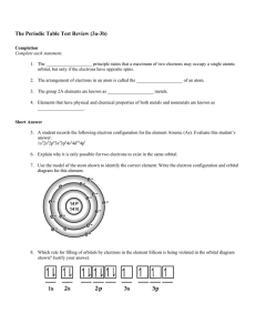 The Periodic Table Test Review (3a-3b)