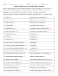 ANSWERS Postulates, Theorems, Definitions, Properties