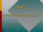 DCE (distributed computing environment)