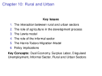 Chapter 10: Rural and Urban