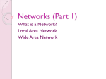 Networks (Part 1)