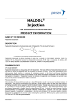 HALDOL Injection