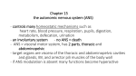 Chapter 15 the autonomic nervous system -