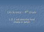 Life Science – 4th Grade