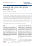 Modeling in Earth system science up to and beyond IPCC AR5