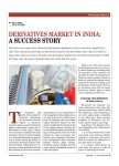 Derivatives Market in inDia: a success story