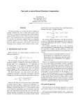 Fast and Accurate Bessel Function Computation