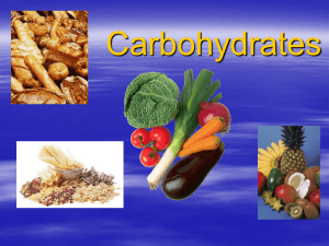 Carbohydrates