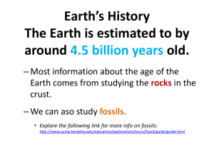 Earth History - lhoffmanscience