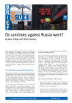Do sanctions against Russia work? - European Union Institute for
