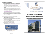 A Guide to Cancer Services in Manitoba