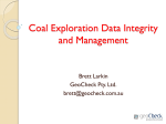 When do the Benefits of using Geostatistics for Coal Resource