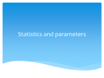 Calculating Statistical Information