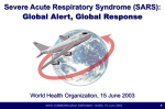 Severe Acute Respiratory Syndrome (SARS): Global